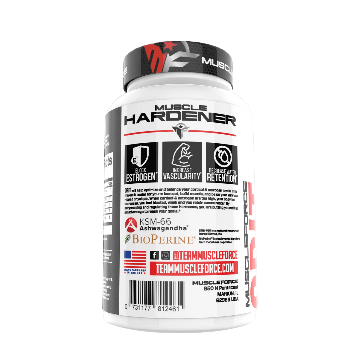 Muscle Force: GRIT | Hardening Prohormone - Supplement Shop