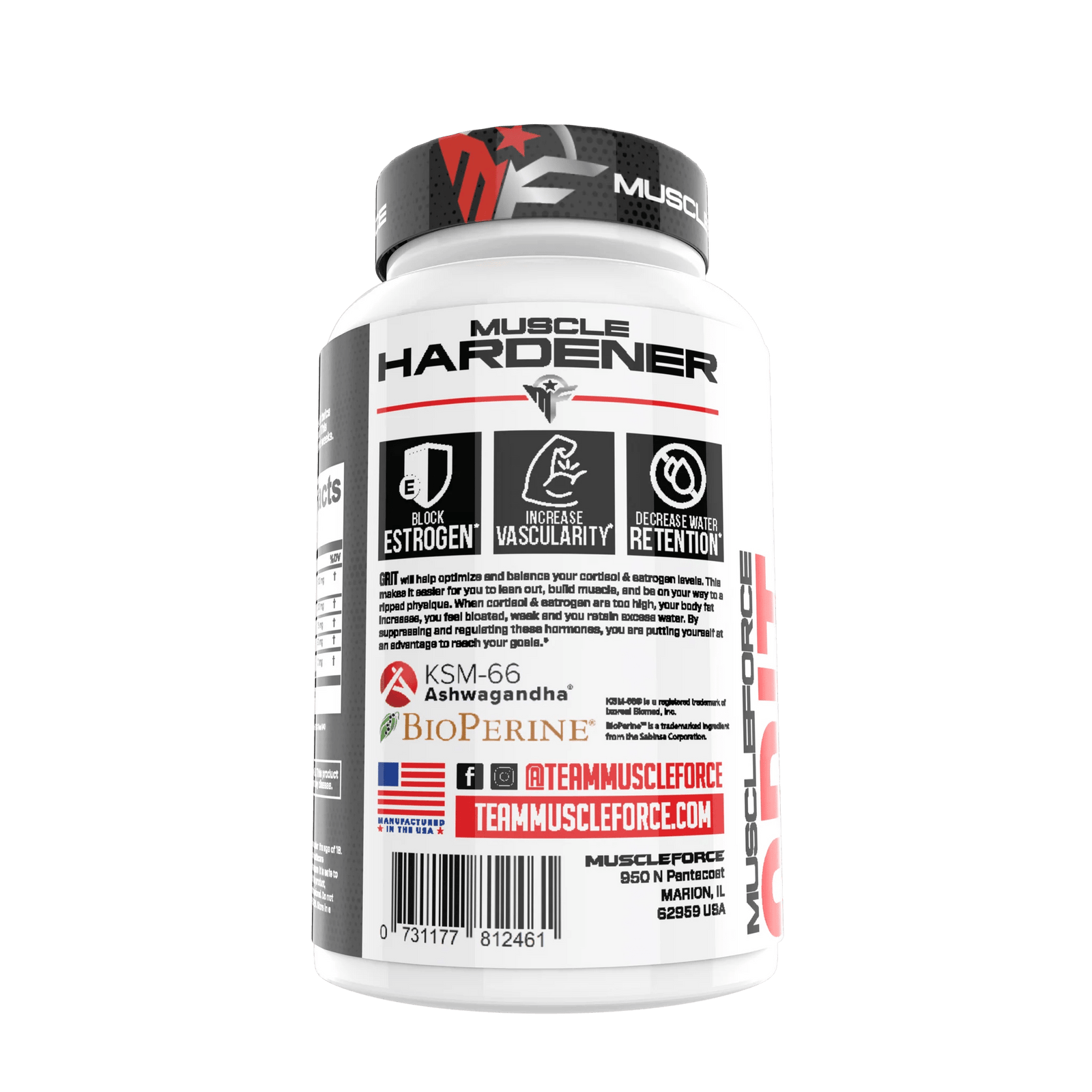 Muscle Force: GRIT | Hardening Prohormone - Supplement Shop