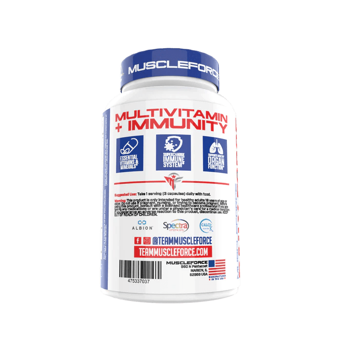 MuscleForce: Daily Force Multivitamin - 30 Day Supply - Supplement Shop