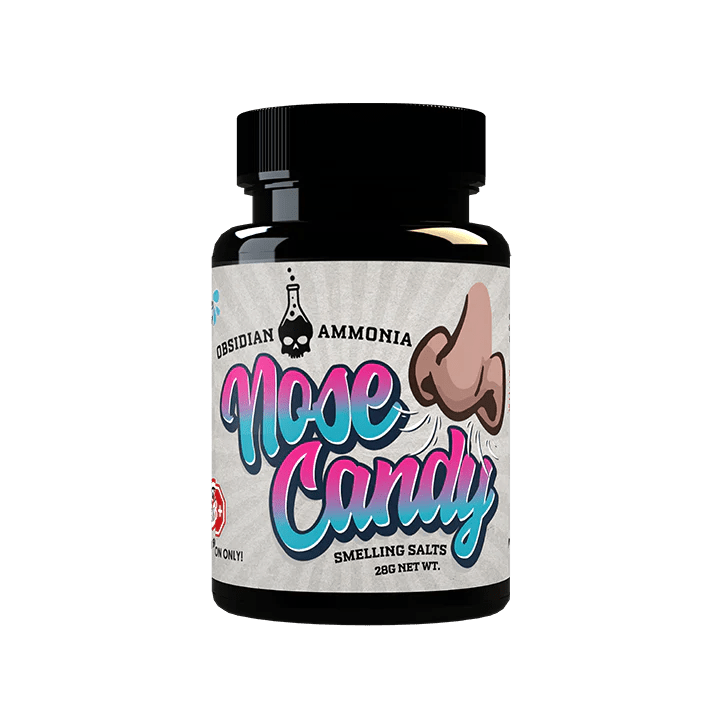 Obsidian Ammonia: Nose Candy | Smelling Salts 28 Grams - Supplement Shop