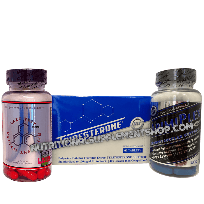 PCT Gains Stack: Laxogenin, Tribesterone, and Arimiplex - Supplement Shop