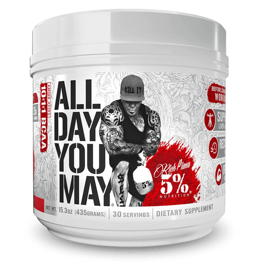 Performance and Recovery with ALL DAY YOU MAY 10:1:1 Ratio BCAA - Supplement Shop