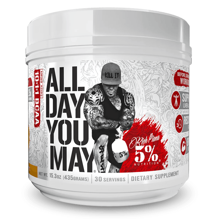 Performance and Recovery with ALL DAY YOU MAY 10:1:1 Ratio BCAA - Supplement Shop