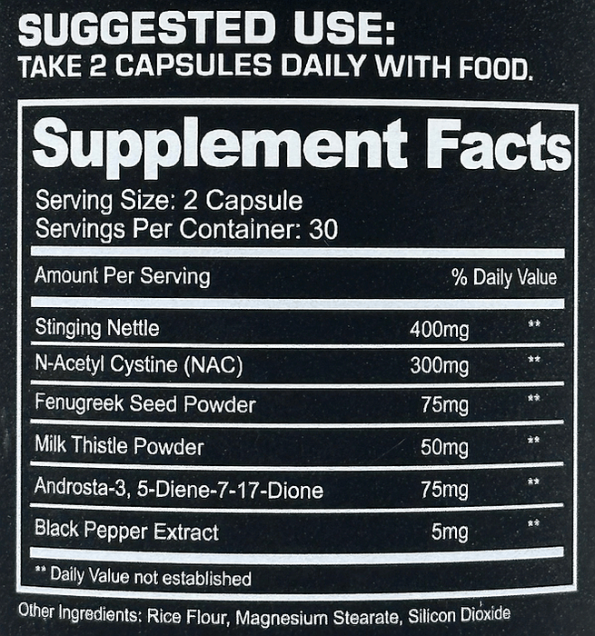 Post Cycle Support Supplement | 60 Capsules - Supplement Shop
