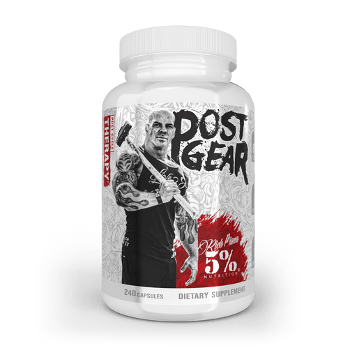 Post Gear, Post Cycle Therapy - 5% Nutrition by Rich Piana (240 Capsules) - Supplement Shop