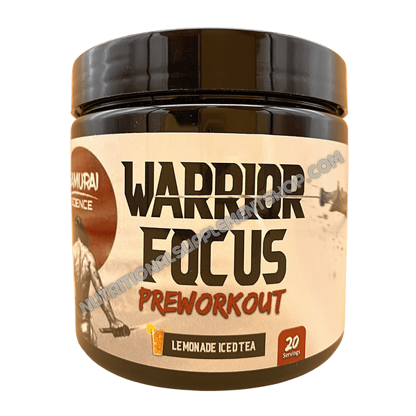 Samurai Science: Warrior Focus | Nootropic Pre Workout - Supplement Shop