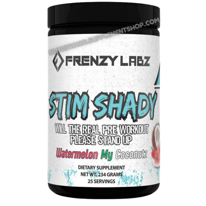 Stim Shady Pre workout | Frenzy Labz | High Stim - Supplement Shop