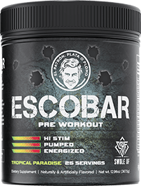 Swole AF: Escobar Pre Workout | Alta Estimulacion - Supplement Shop