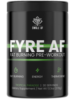 Swole AF - Fyre AF Fat Burning Pre Workout | 378g - Supplement Shop