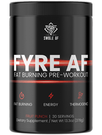 Swole AF - Fyre AF Fat Burning Pre Workout | 378g - Supplement Shop
