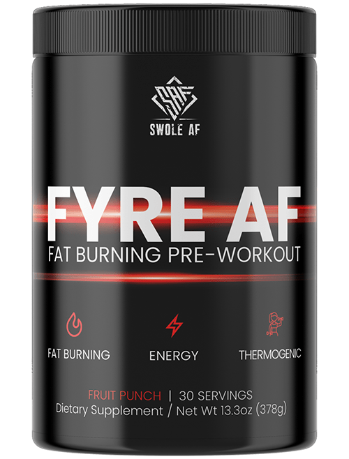 Swole AF - Fyre AF Fat Burning Pre Workout | 378g - Supplement Shop