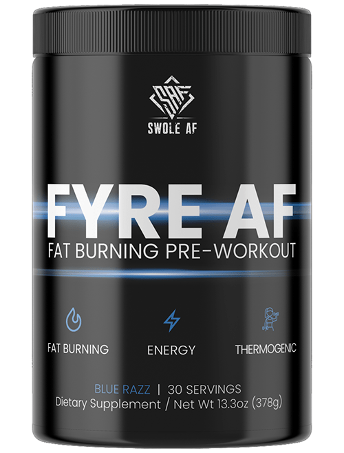 Swole AF - Fyre AF Fat Burning Pre Workout | 378g - Supplement Shop