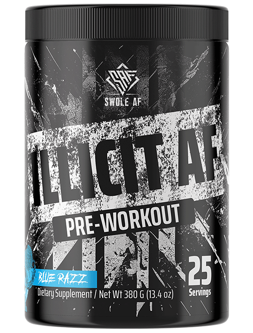 Swole AF: Illicit AF Pre Workout | 25 Servings - Supplement Shop