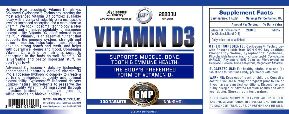 Vitamin D3 Immune Support