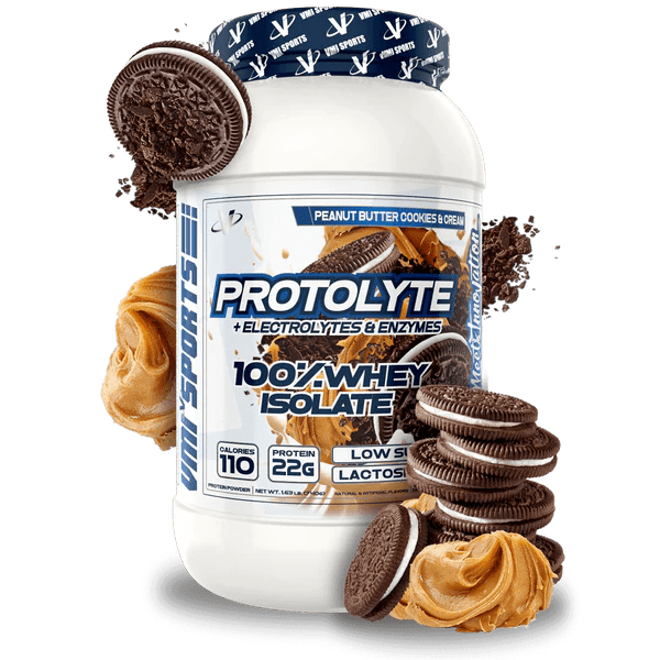 VMI Sports: Protolyte | 100% Whey Isolate + Electrolytes & Enzymes 1.68lb - Supplement Shop