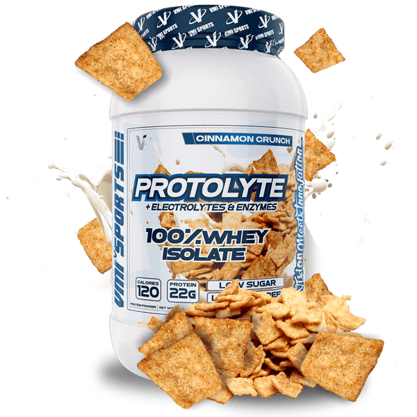 VMI Sports: Protolyte | 100% Whey Isolate + Electrolytes & Enzymes 1.68lb - Supplement Shop